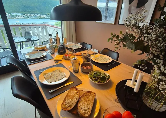 アパート 2 Bedroom In Mellomvegen Panorama